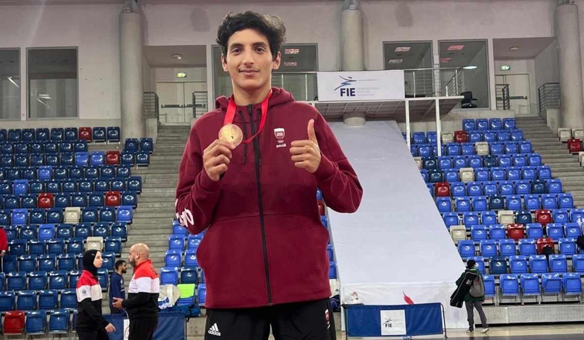 Fencer Ali Turki Oweida